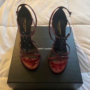 Ysl red heel